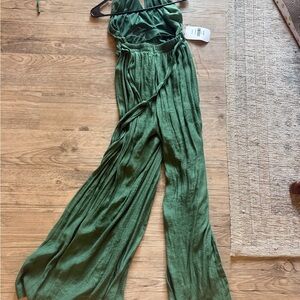 Chic Forest Green Women's Jumpsuit